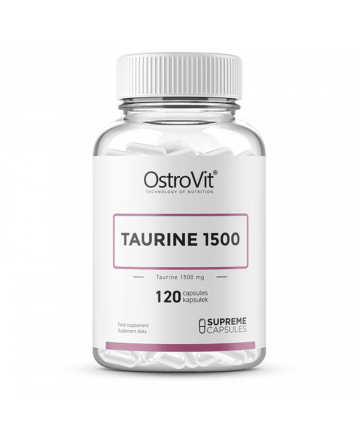 Taurina 1500 mg 120 cápsulas